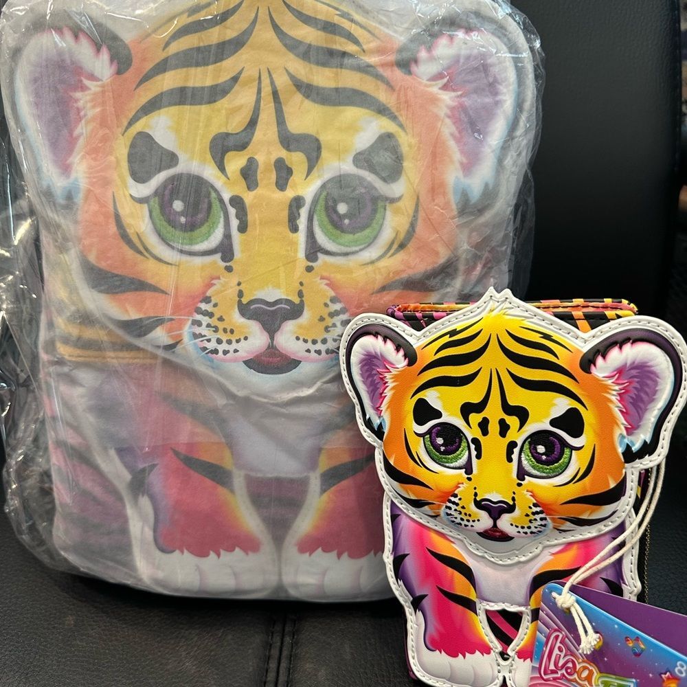 NWT Lisa Frank Forrest Loungefly Backpack and Wallet